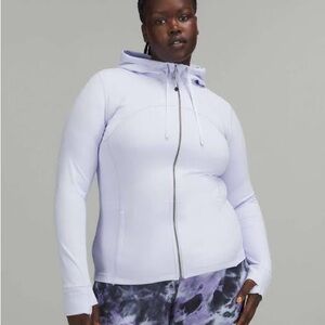 pastel blue define hooded lululemon jacket